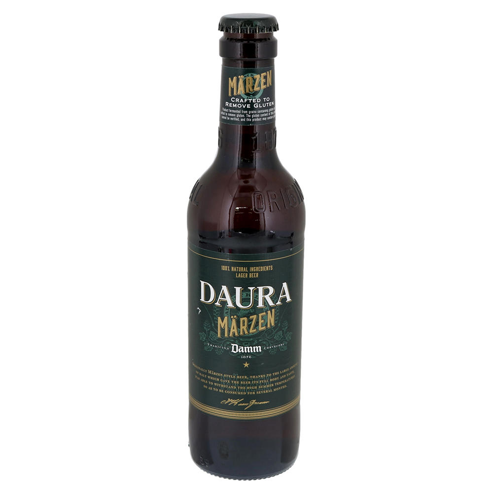 Daura Damm Marzen Beer Bottle, 12 oz