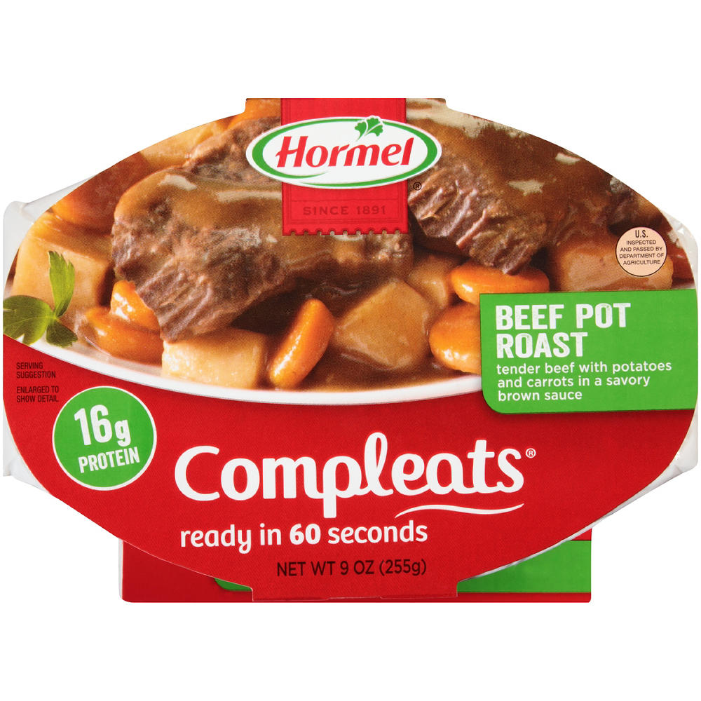 Hormel Compleats Beef Pot Roast, 9 oz