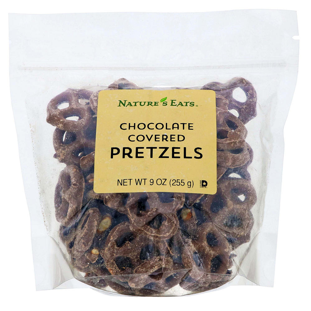 Nature's Eats Chocolate Covered Pretzels, 9 oz