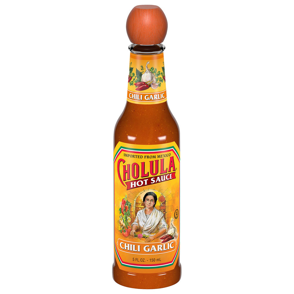 Cholula Chili Garlic Hot Sauce, 5 oz