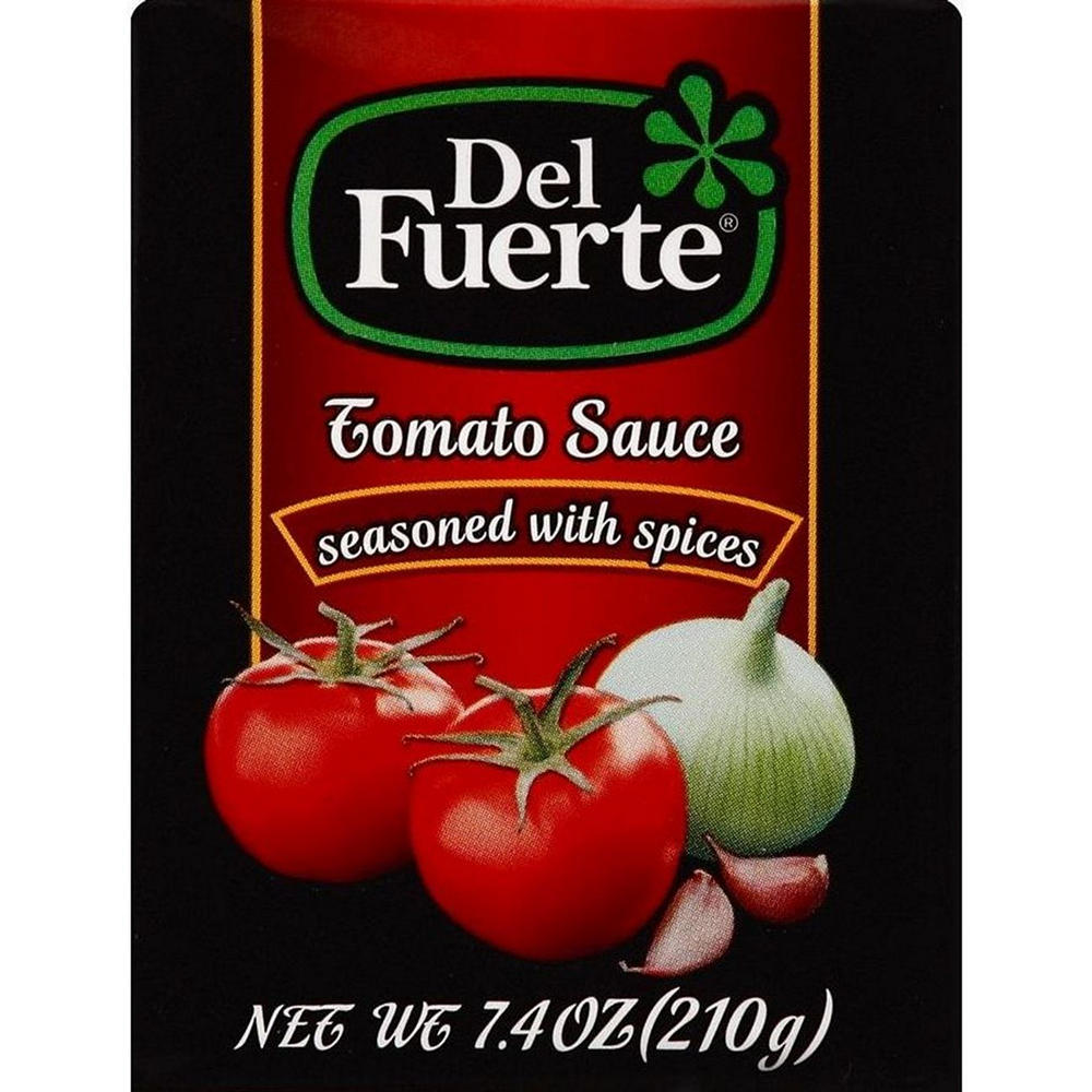 Del Fuerte Tomato Sauce Seasoned with Spices, 7.4 oz