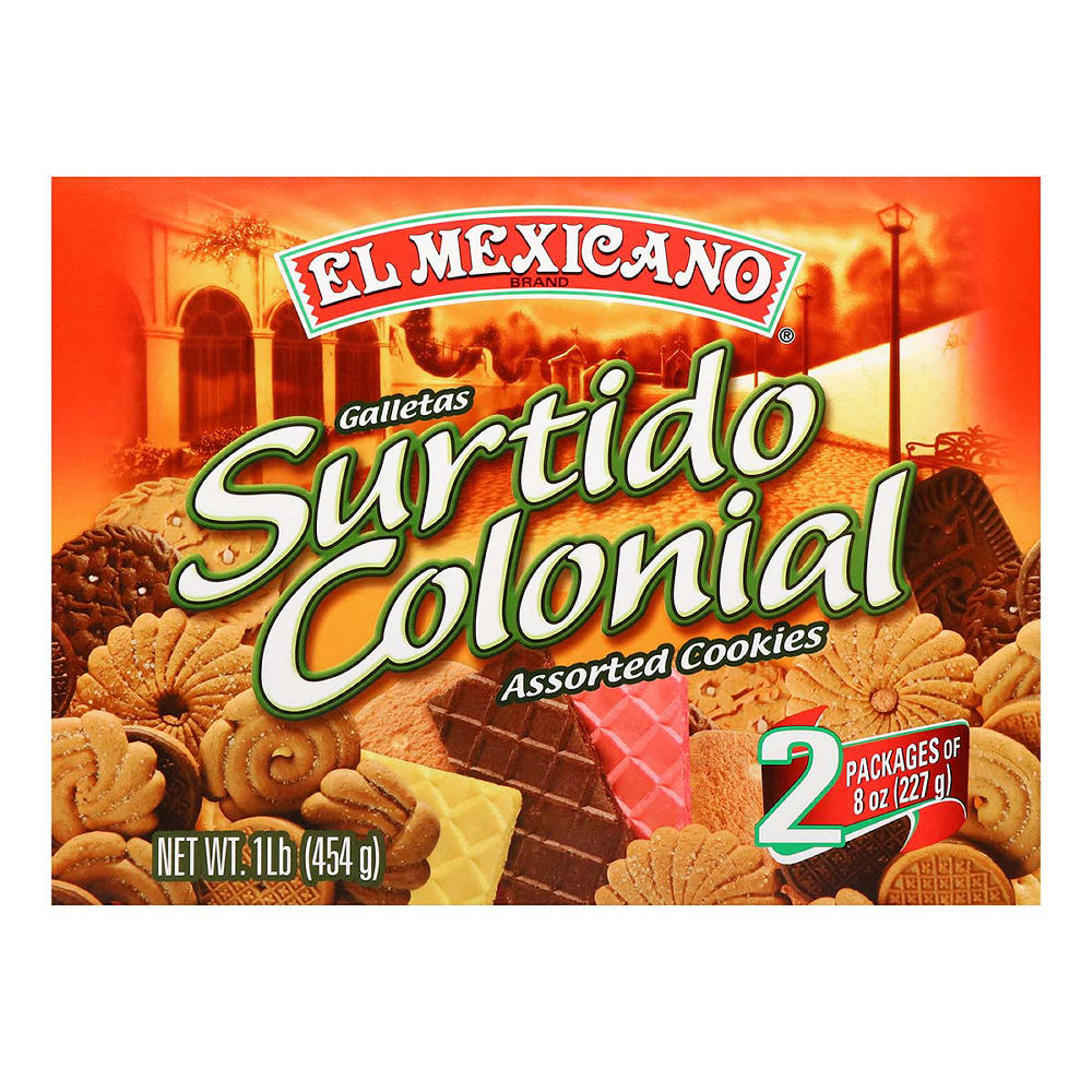 El Mexicano Surtido Colonial Assorted Cookies, 17.6 oz