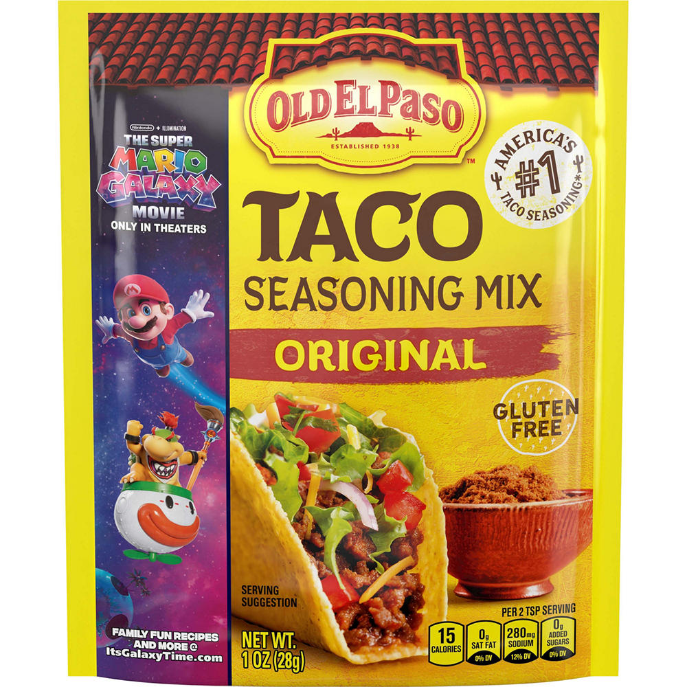 Old El Paso Original Taco Seasoning Mix, 1 oz