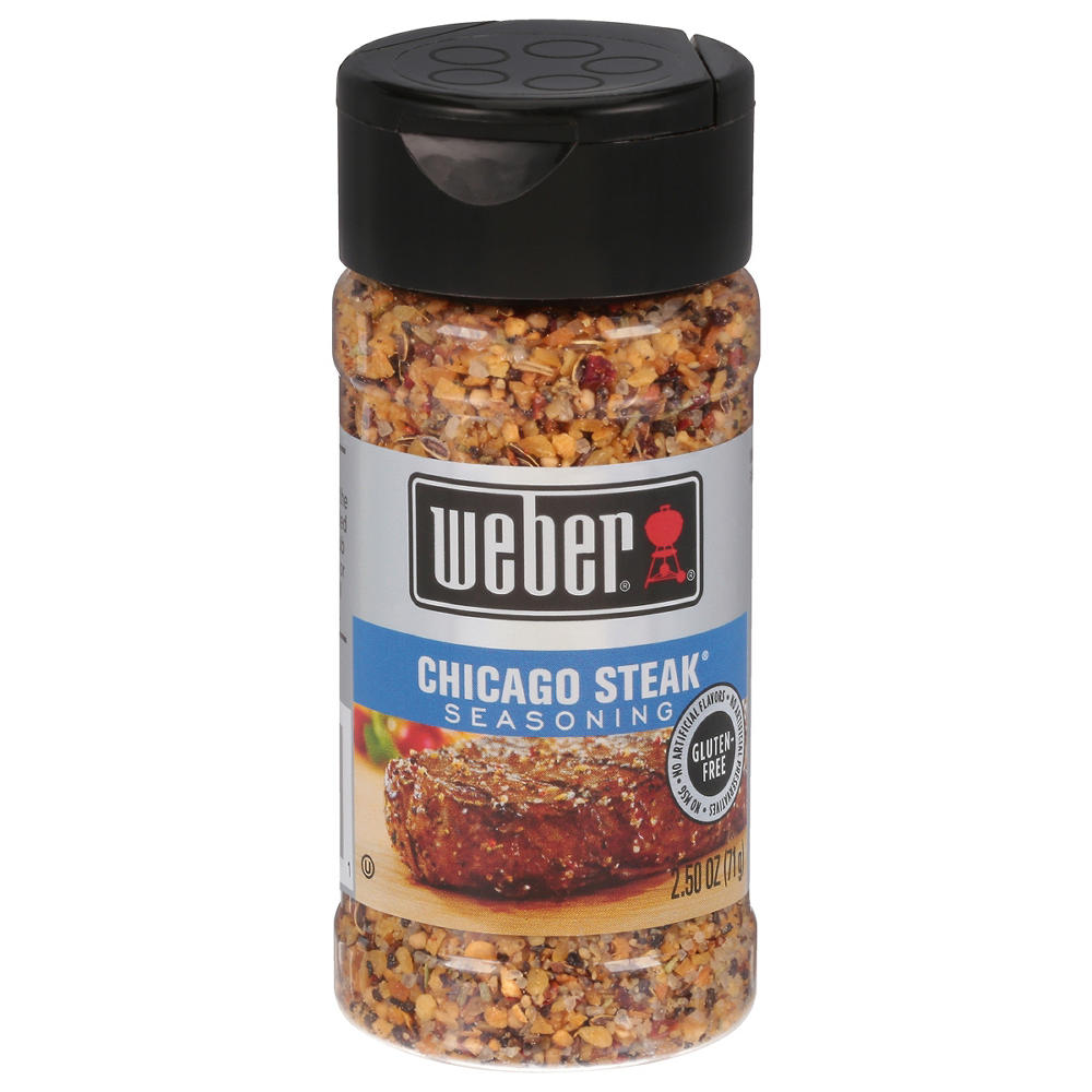 Weber Chicago Steak Seasoning, 2.5 oz