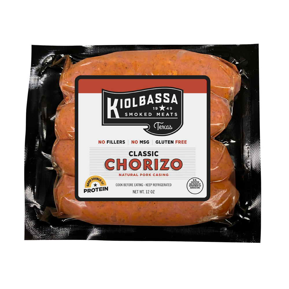 Kiolbassa Classic Chorizo, Links, 12 oz, 12 oz