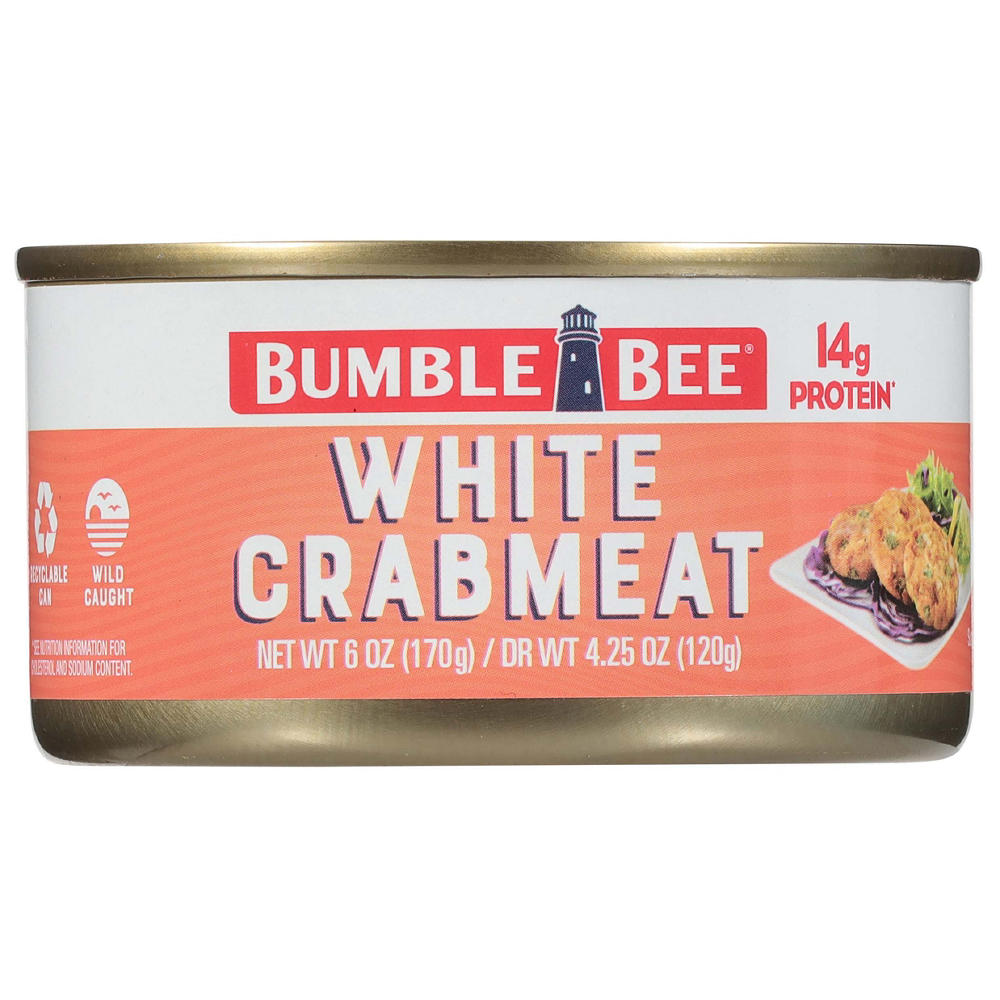 Bumble Bee 14g Protein White Crabmeat, 4.25 oz