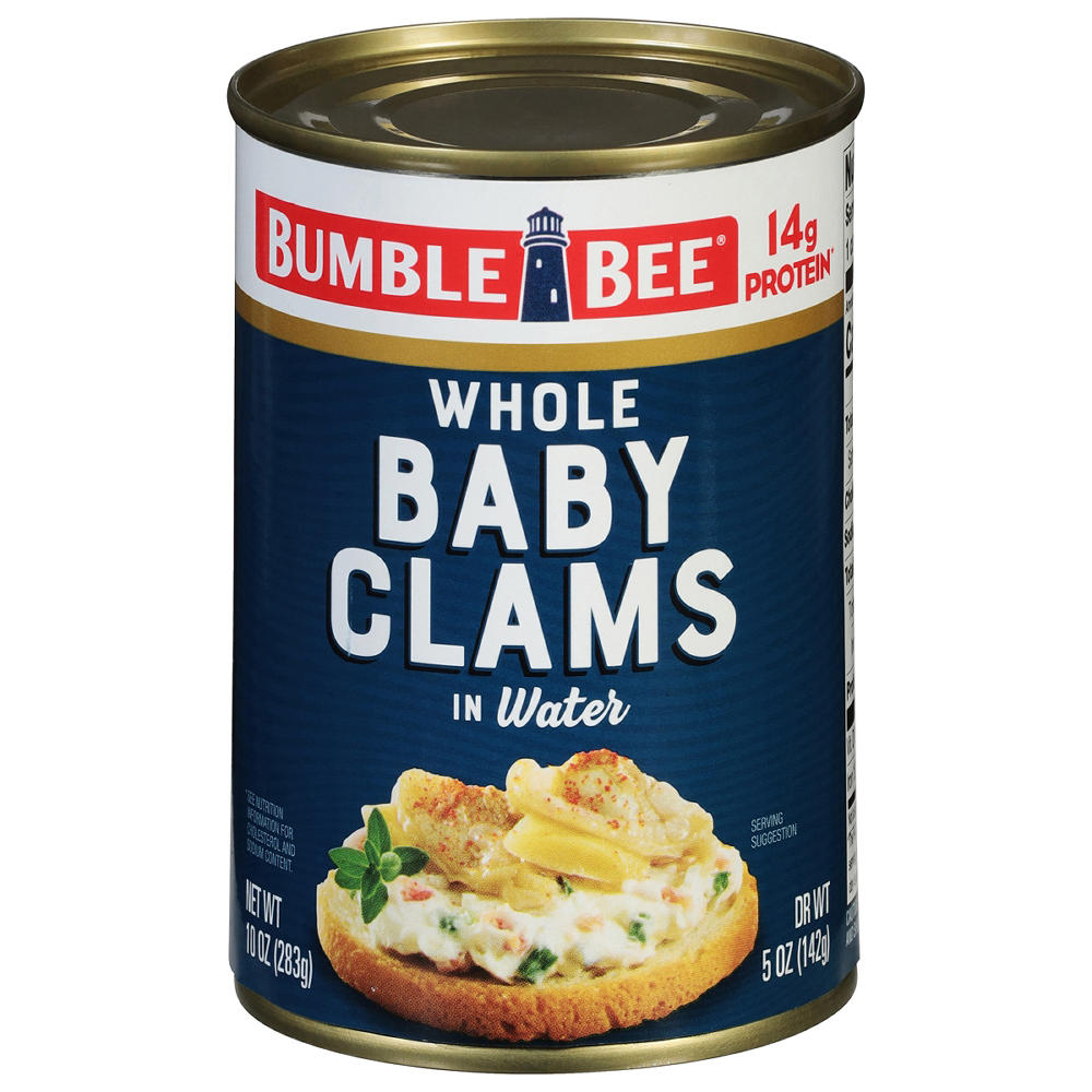 Bumble Bee Whole Baby Clams, 10 oz
