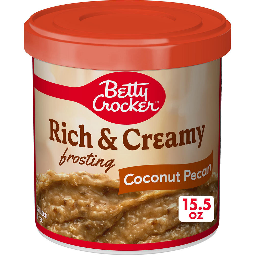 Betty Crocker Rich and Creamy Frosting - Coconut Pecan, 15.5 oz