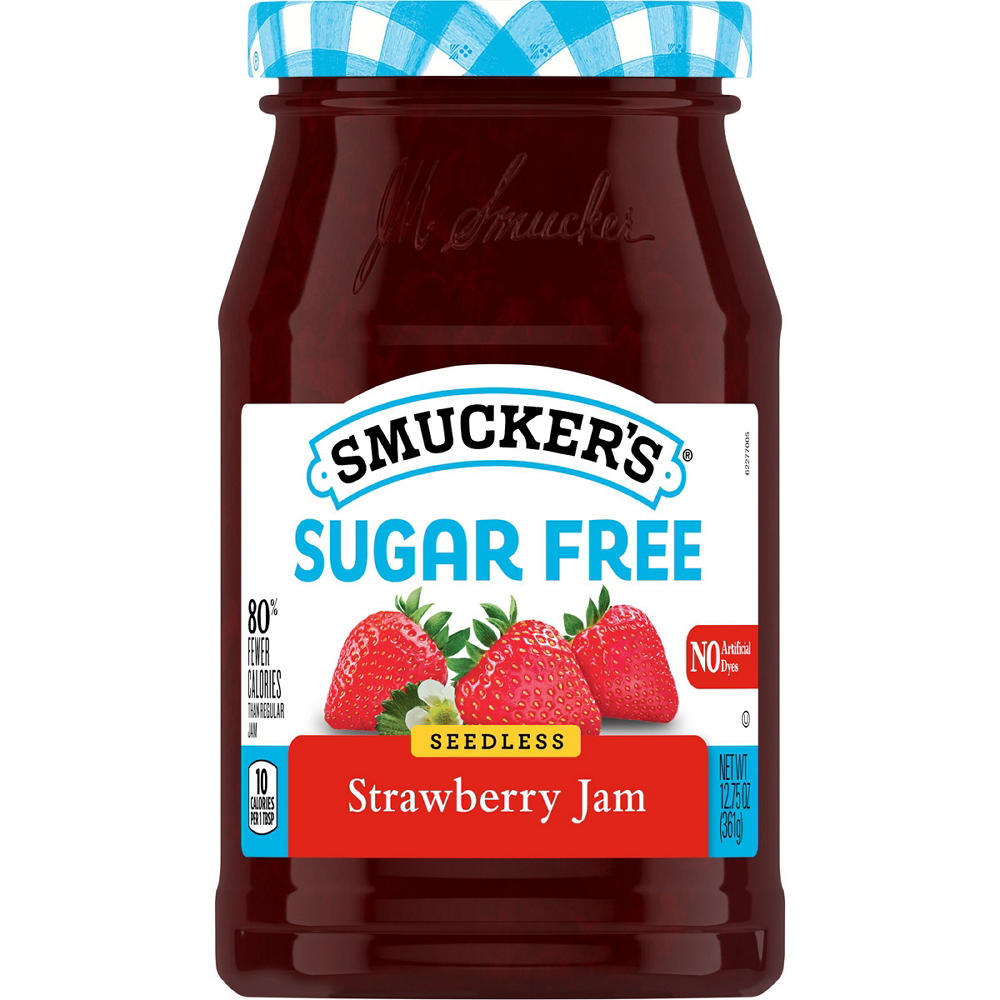 Smucker's Sugar Free Seedless Strawberry Jam, 12.75 oz