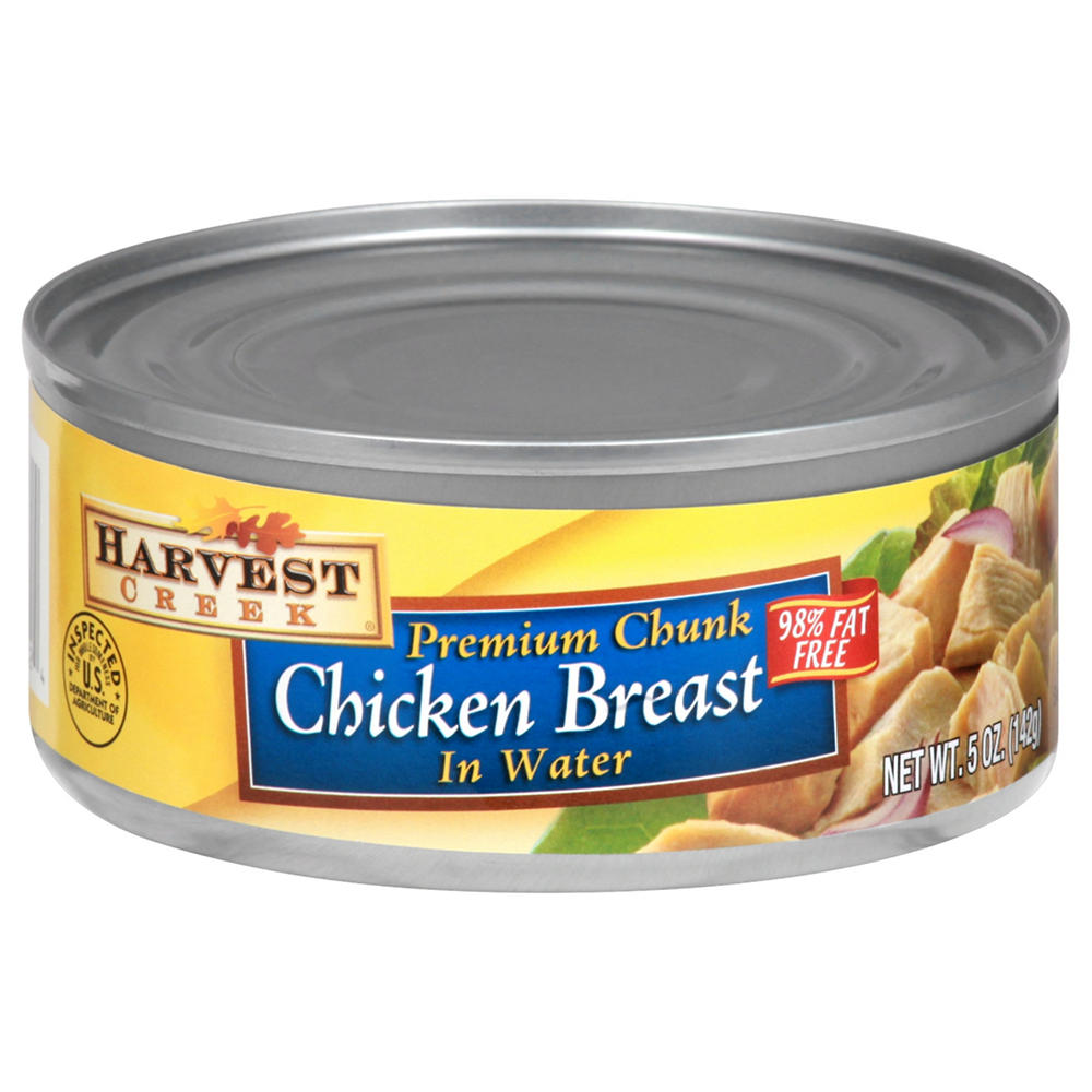 Harvest Creek Premium Chunk Chicken Breast in Water, 5 oz