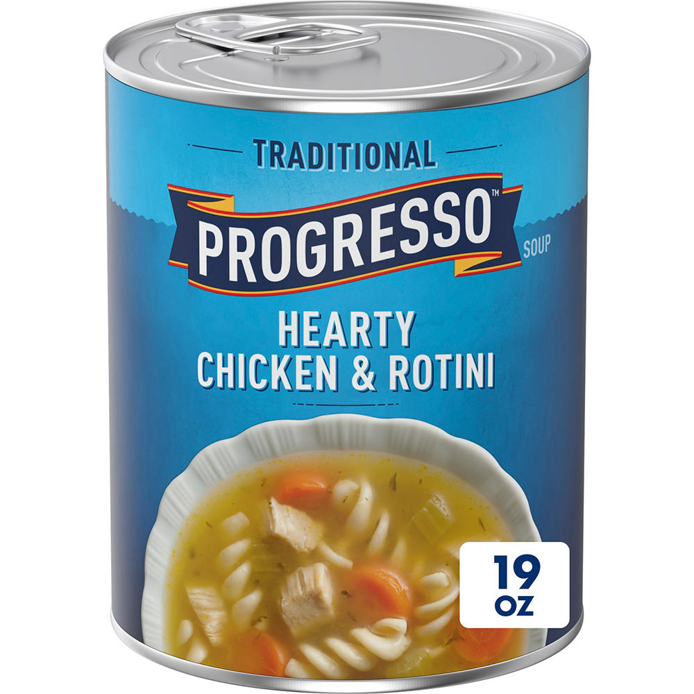 Progresso Traditional Hearty Chicken & Rotini Soup, 19 oz