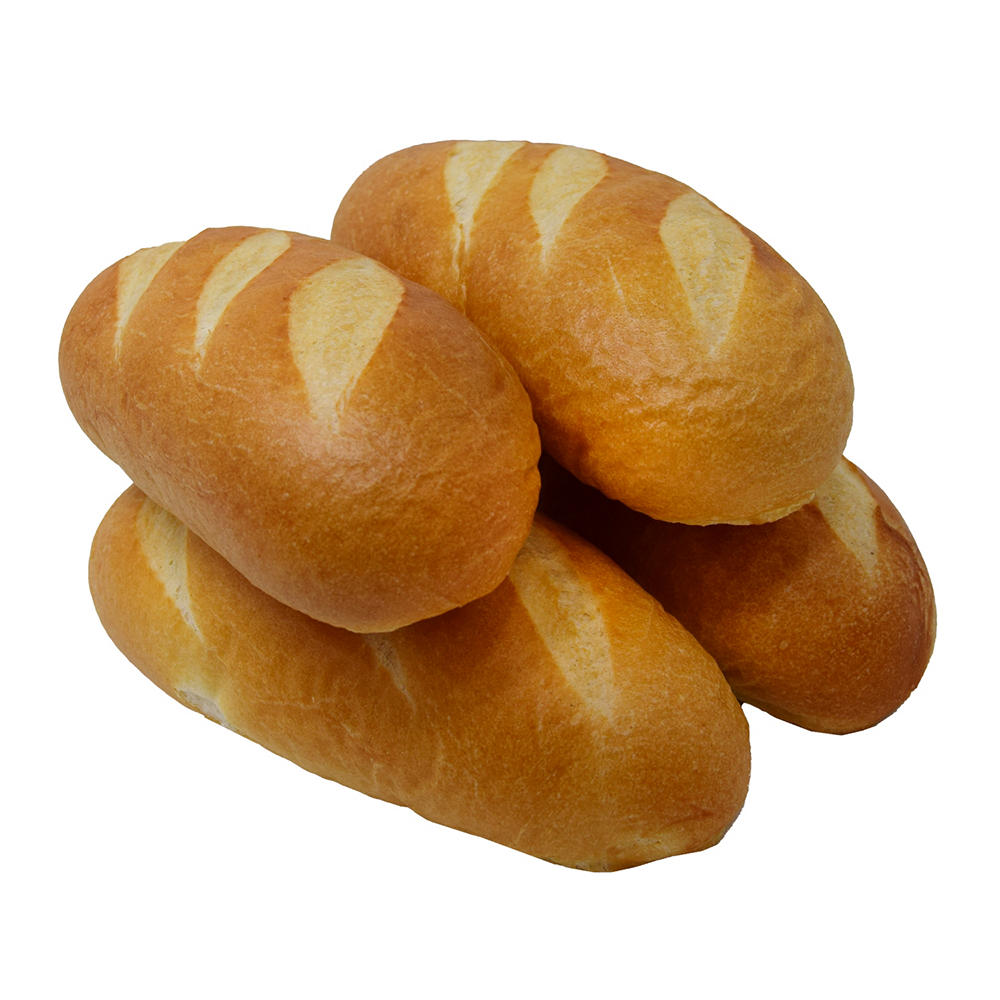 H-E-B Bakery Scratch-Made White Submarine Rolls, 4 ct