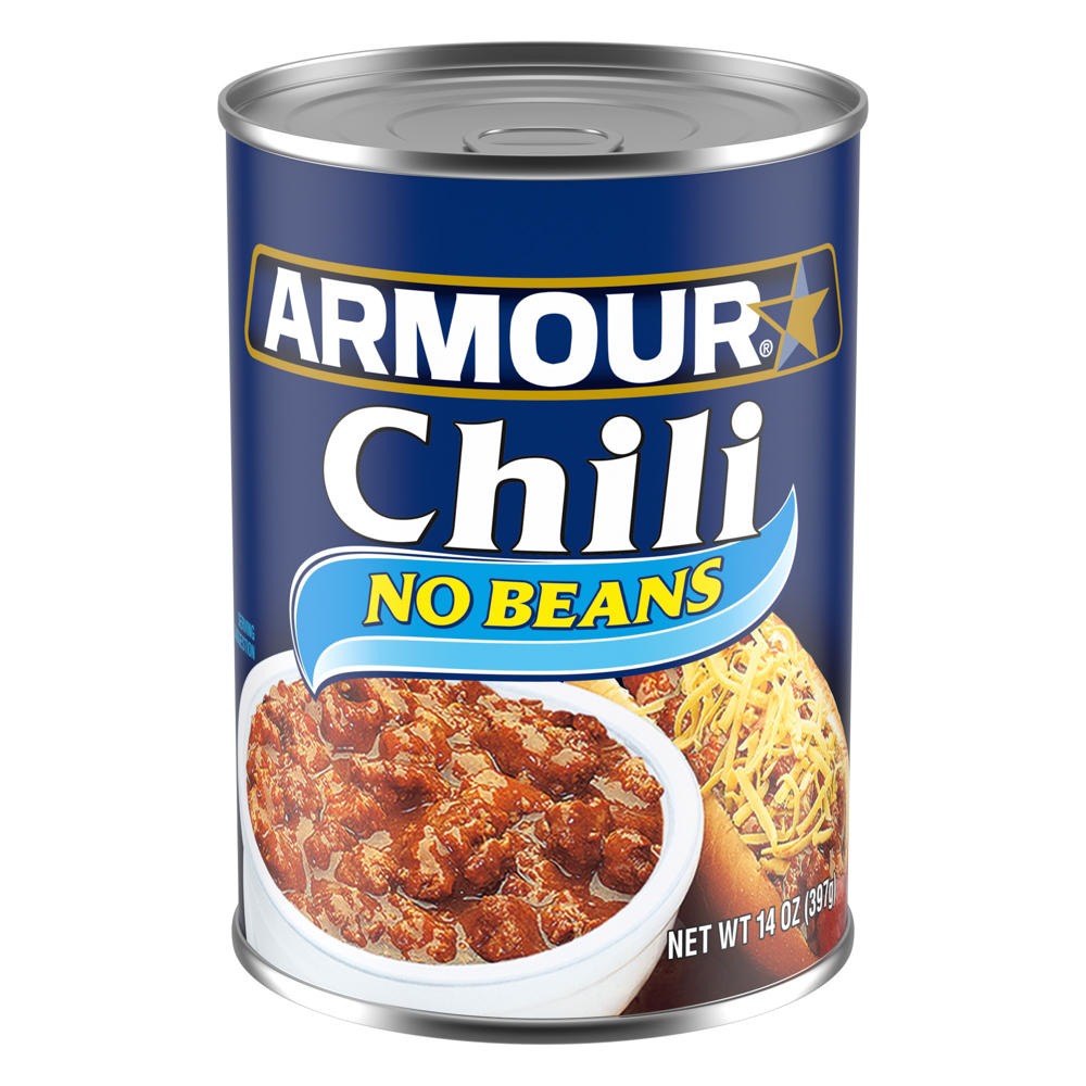 Armour Chili with No Beans, 14 oz