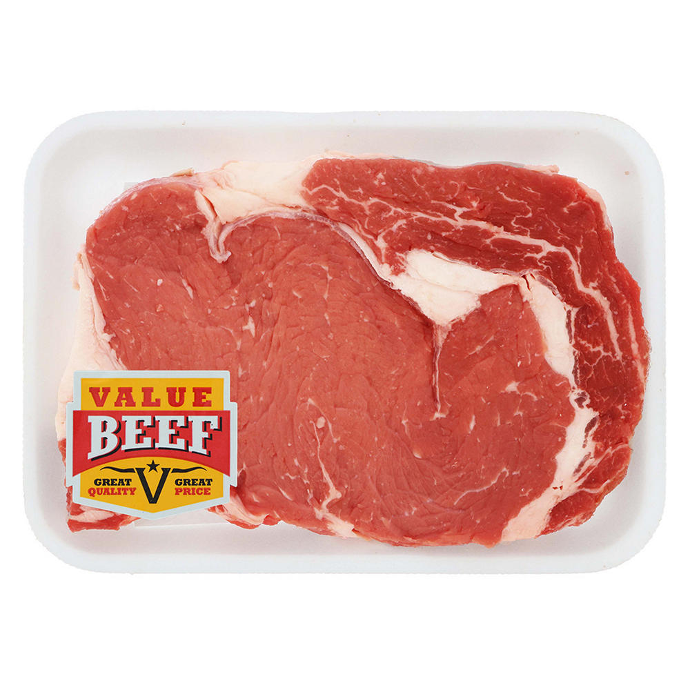 H-E-B Value Beef Boneless Ribeye Steak, Avg. 1.47 lbs