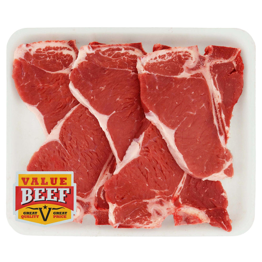 Fresh Beef T-Bone Steak - Value Pack, Avg. 2.36 lbs