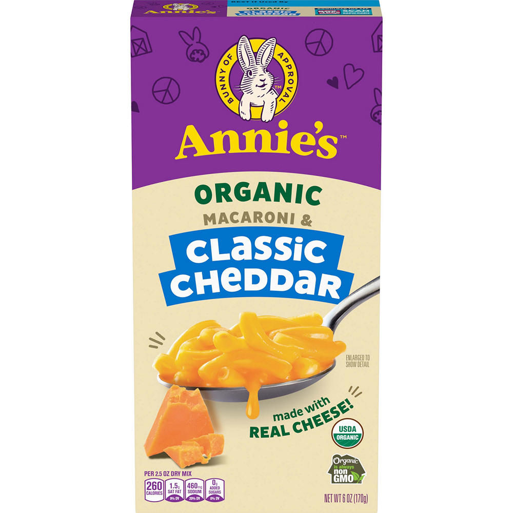 Annie's Organic Classic Macaroni & Cheese, 6 oz