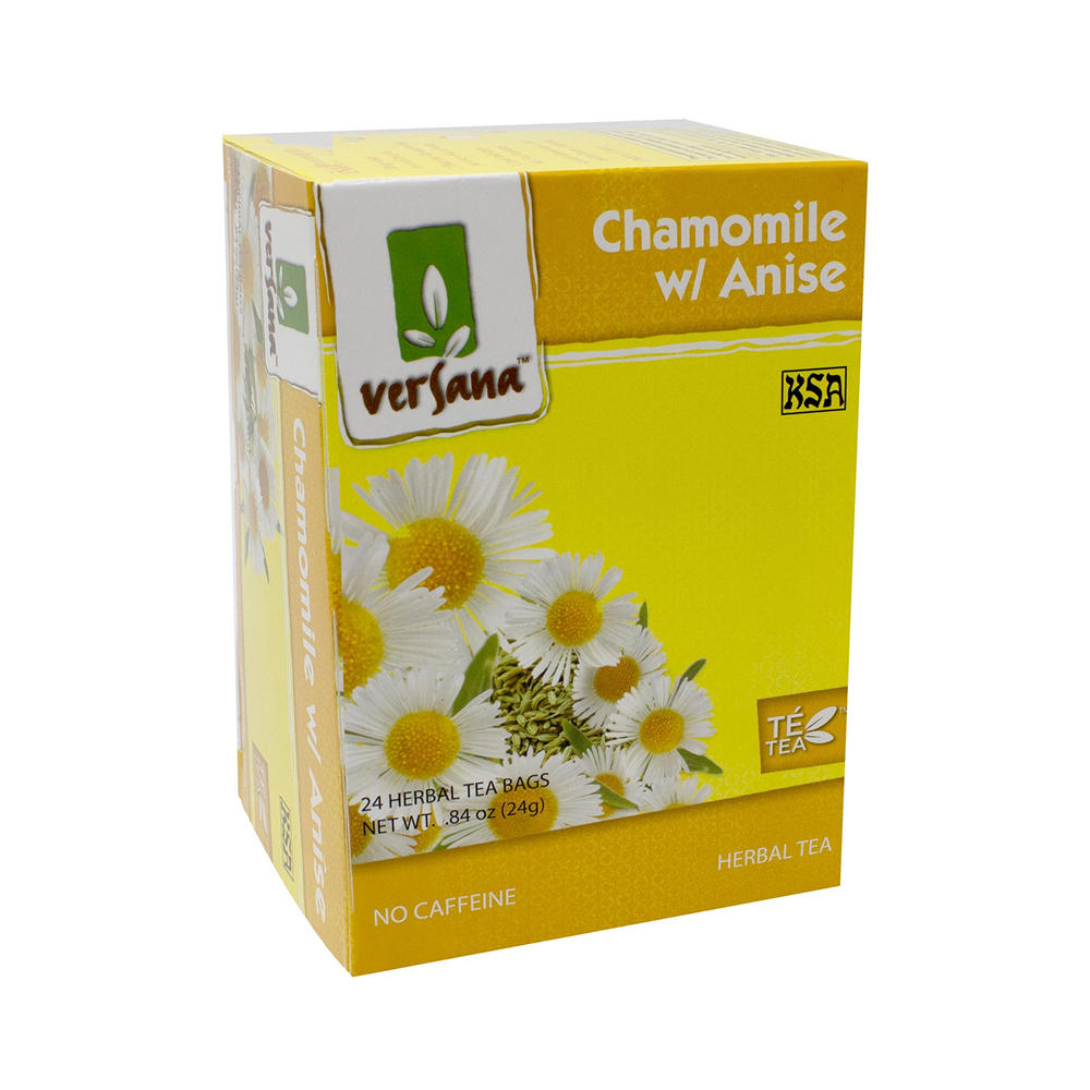 Versana Chamomile with Anise Herbal Tea, 24 ct