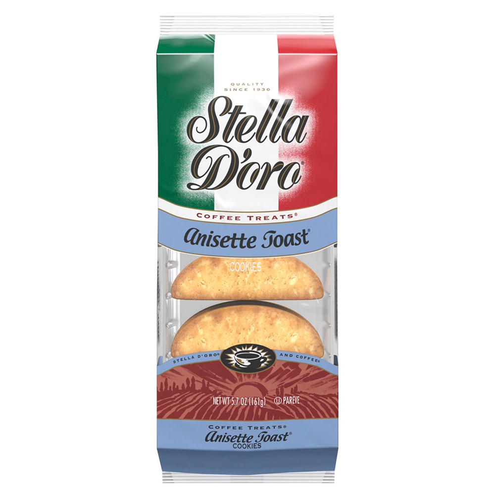 Stella D'oro Coffee Treats Anisette Toast Cookies, 5.7 oz