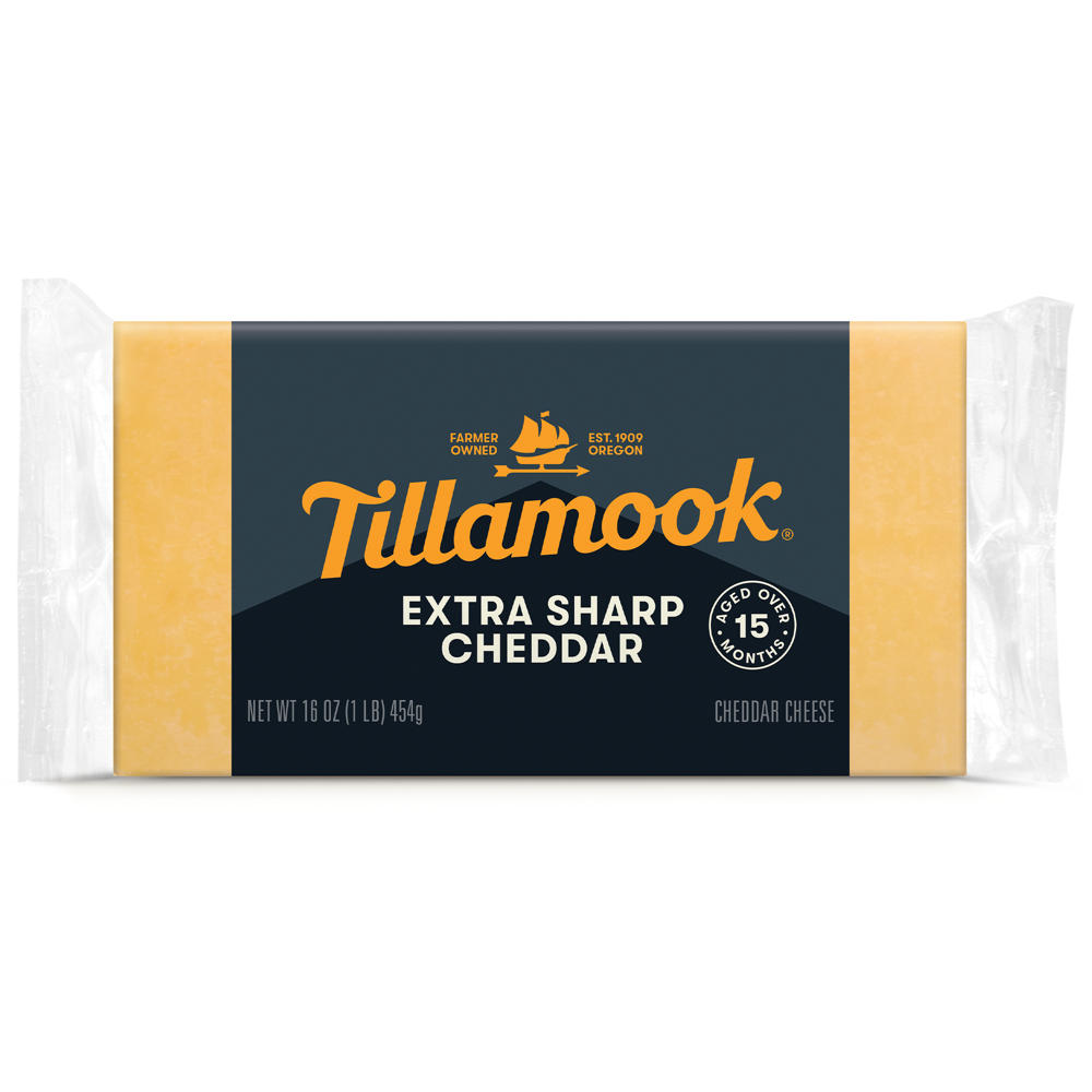 Tillamook Extra Sharp Cheddar Cheese Block, 16 oz