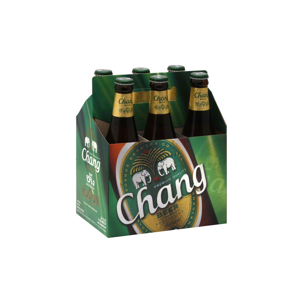 Chang Beer 6 pk Bottles, 11.2 oz