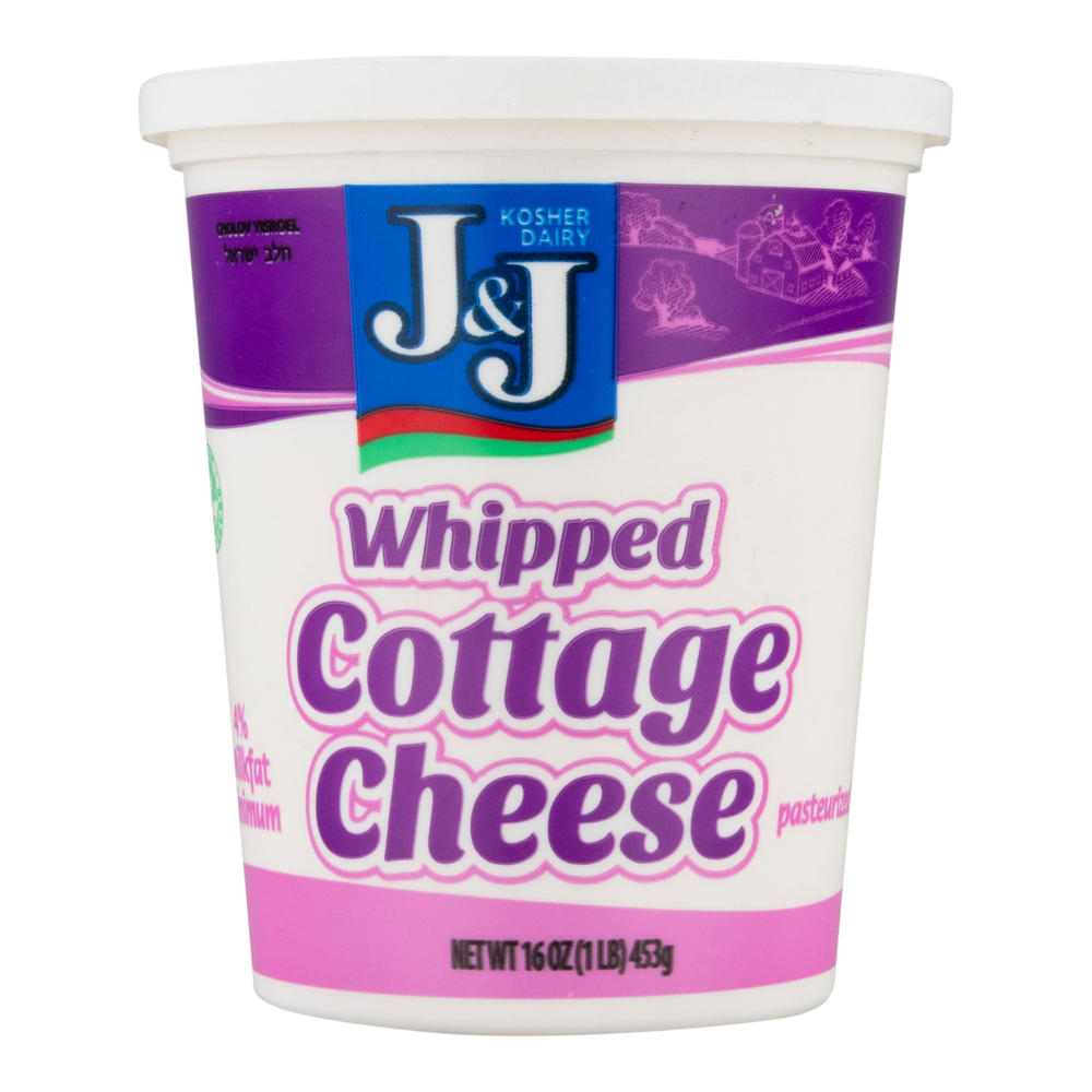 J&J Whipped Cottage Cheese, 16 oz