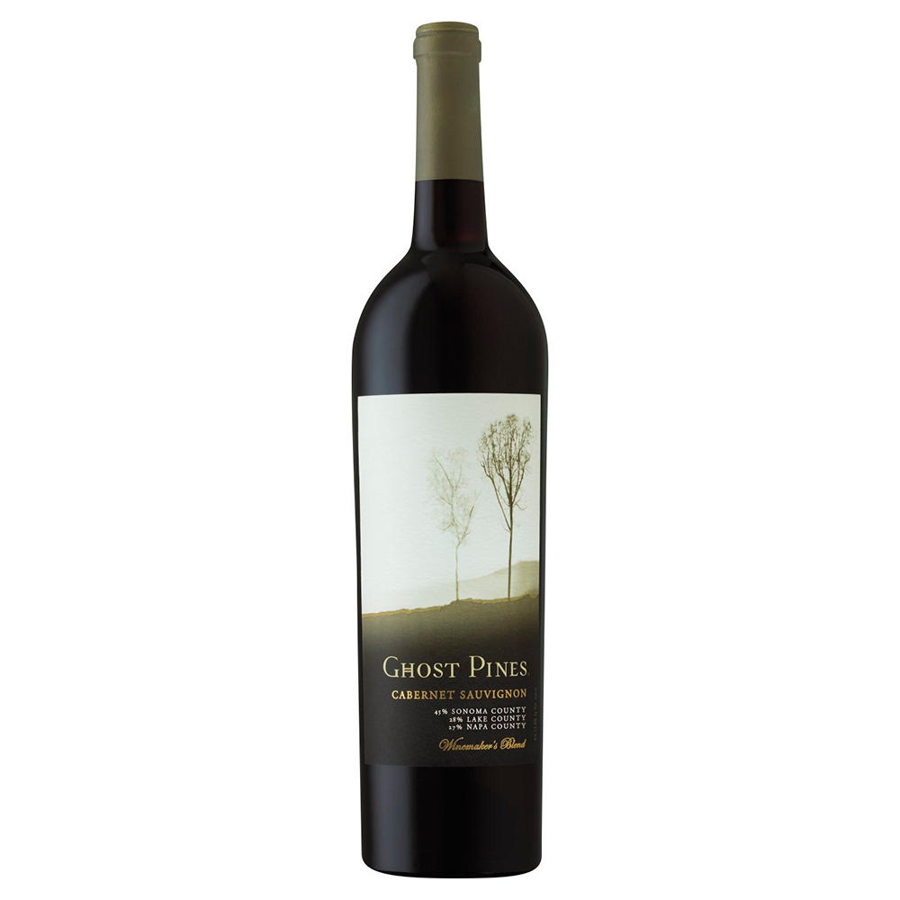 Ghost Pines Cabernet Sauvignon Red Wine, 750 mL