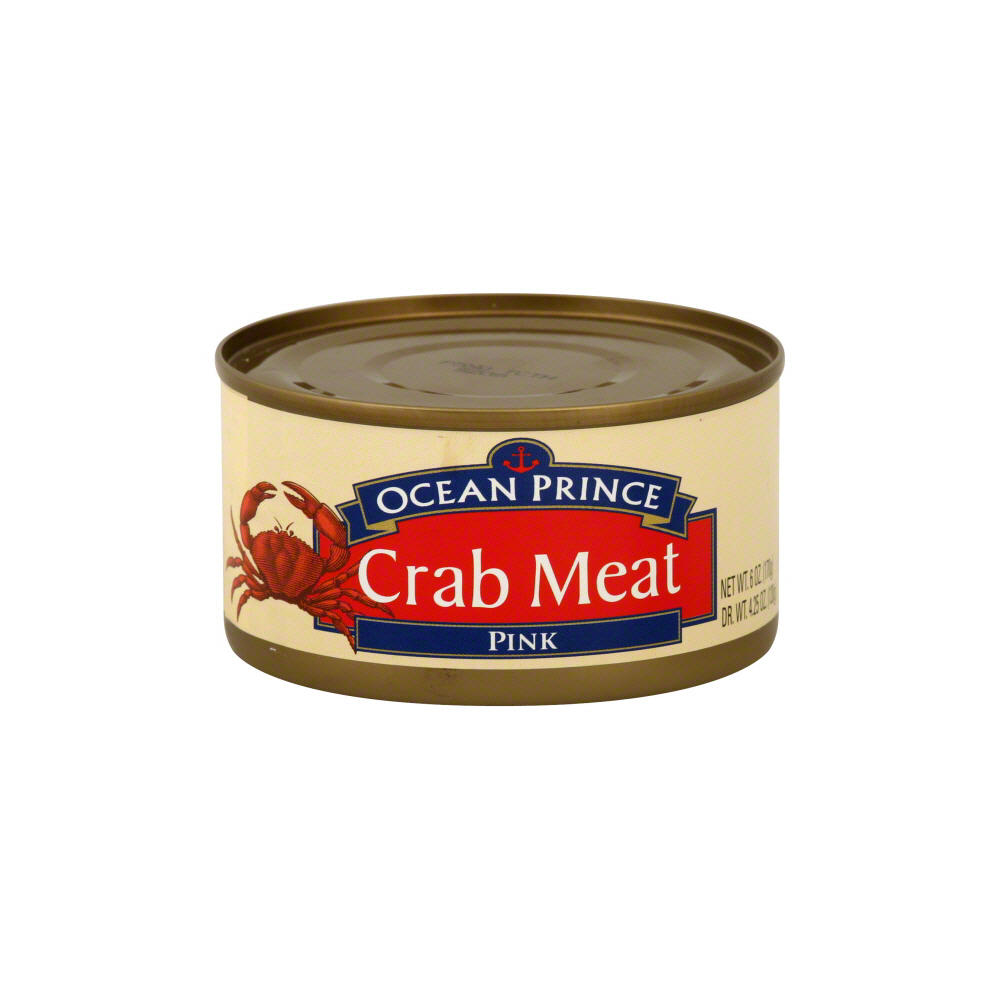 Crown Prince Pink Crab Meat, 6 oz