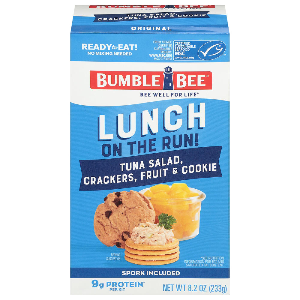 Bumble Bee Lunch On The Run Complete Tuna Salad Kit , 8.2 oz