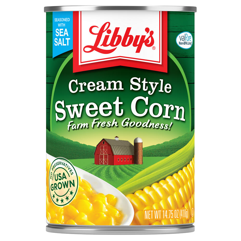 Libby's Cream Style Sweet Corn, 14.75 oz