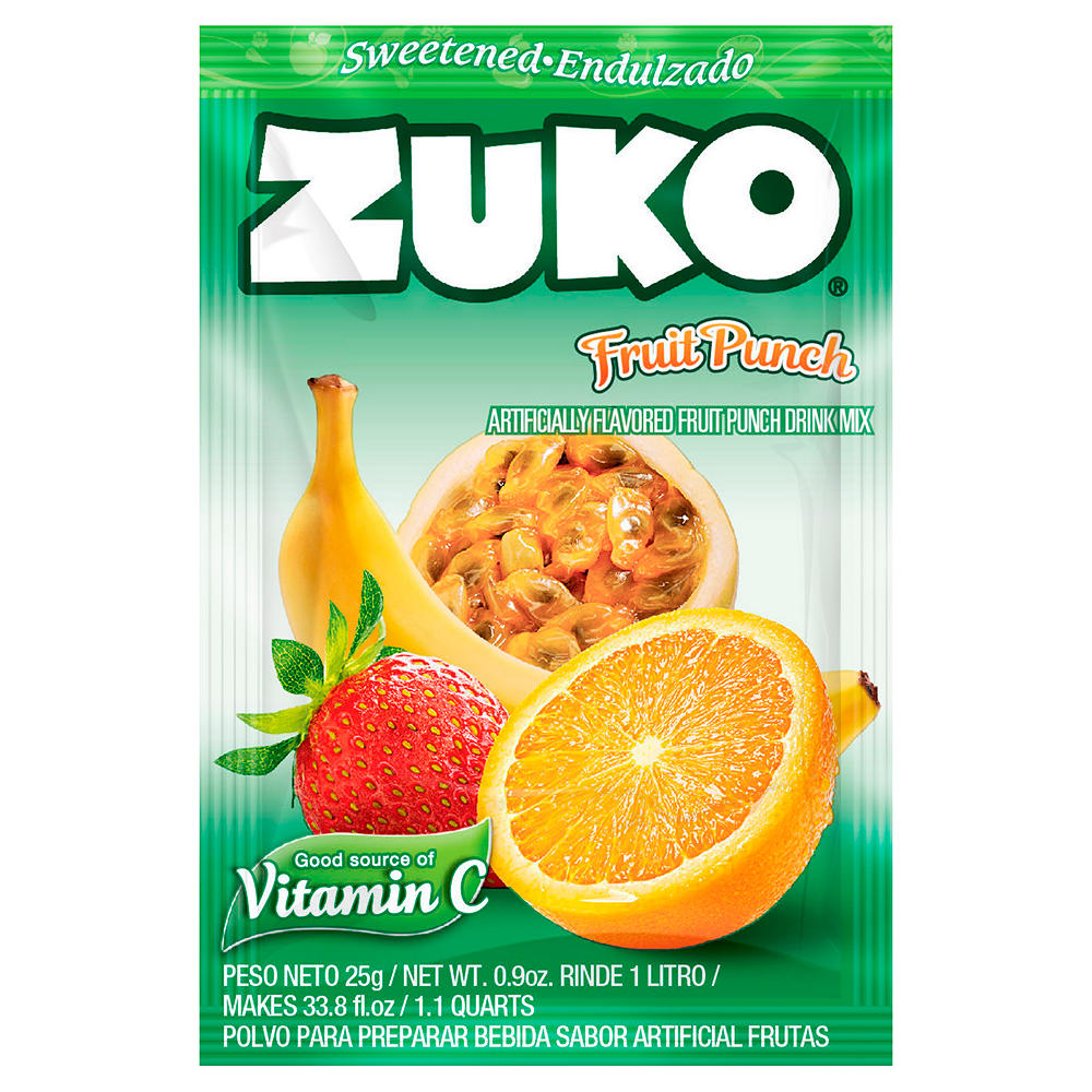 Zuko Drink Mix Packet - Fruit Punch