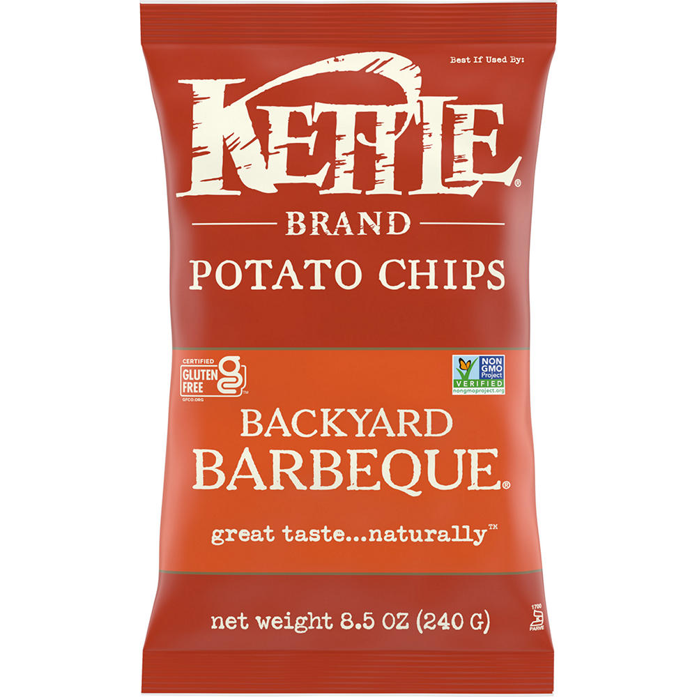 Kettle Brand Potato Chips - Backyard Barbeque, 7.5 oz