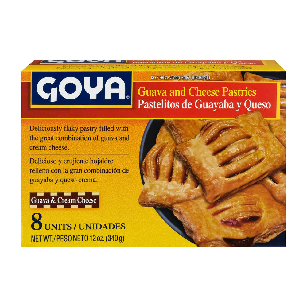 Goya Guava & Cream Cheese Pastries, 8 ct