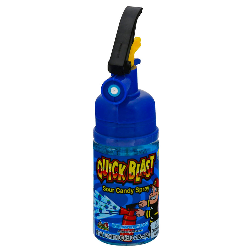 Kidsmania Quick Blast Sour Candy Spray, Assorted, 2.05 oz