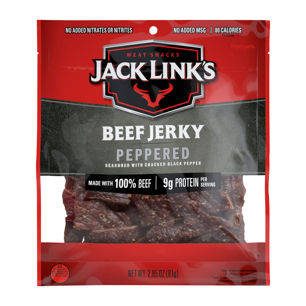 Jack Link's Peppered Beef Jerky, 2.85 oz