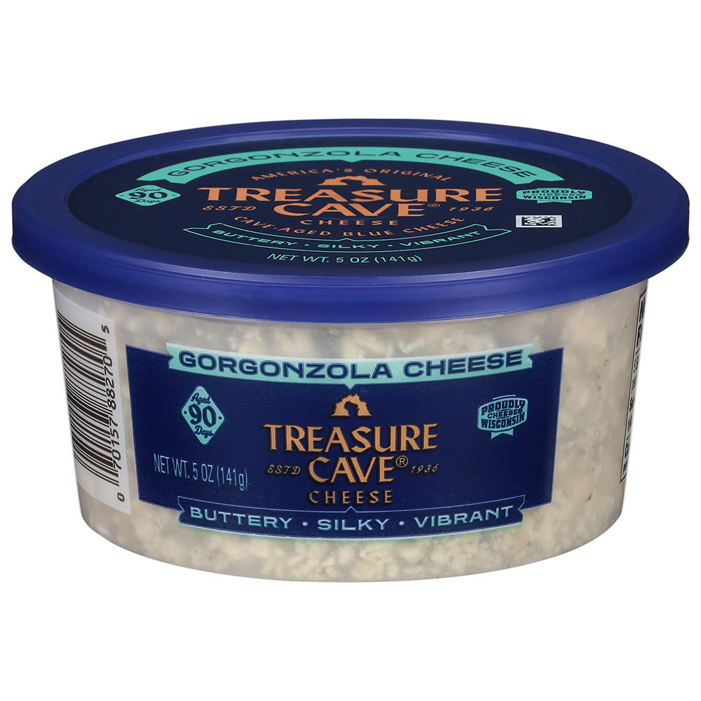 Treasure Cave Gorgonzola Cheese Crumbles, 5 oz