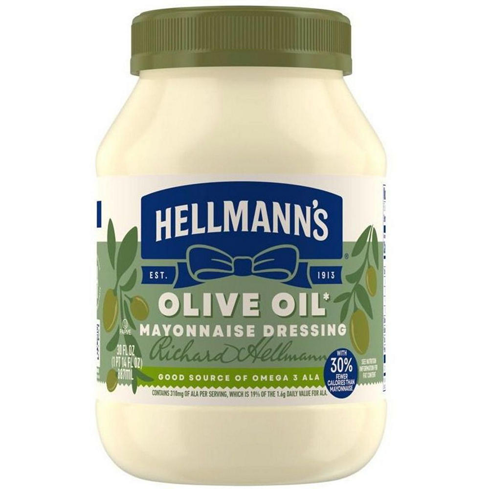 Hellmann's Mayonnaise Dressing with Olive Oil, 30 oz