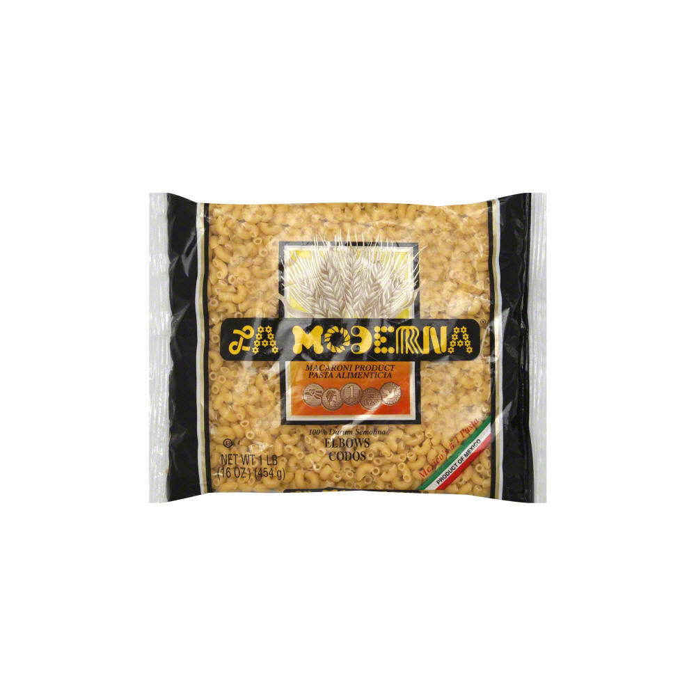 La Moderna Codos (Elbows), 16 oz