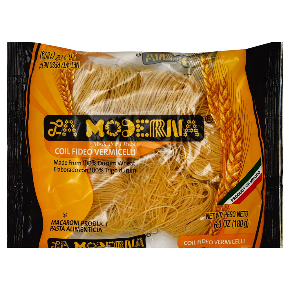 La Moderna Coil Fideo (Vermicelli), 6.3 oz
