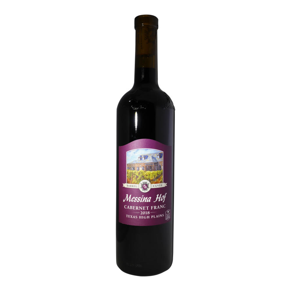 Messina Hof Barrel Cabernet Franc Texas Red Wine, 750 mL