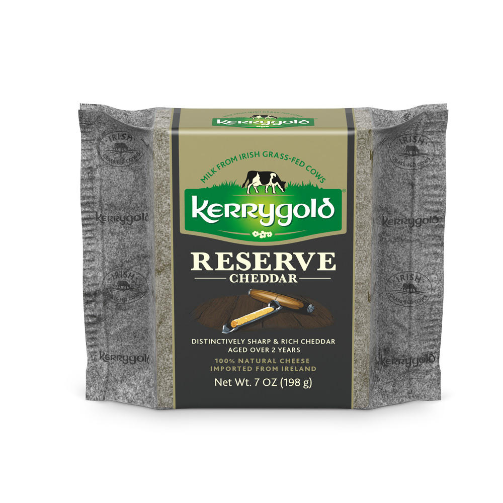 Kerrygold Aged 2-Year Grass-Fed Reserve Irish Cheddar Cheese, 7 oz