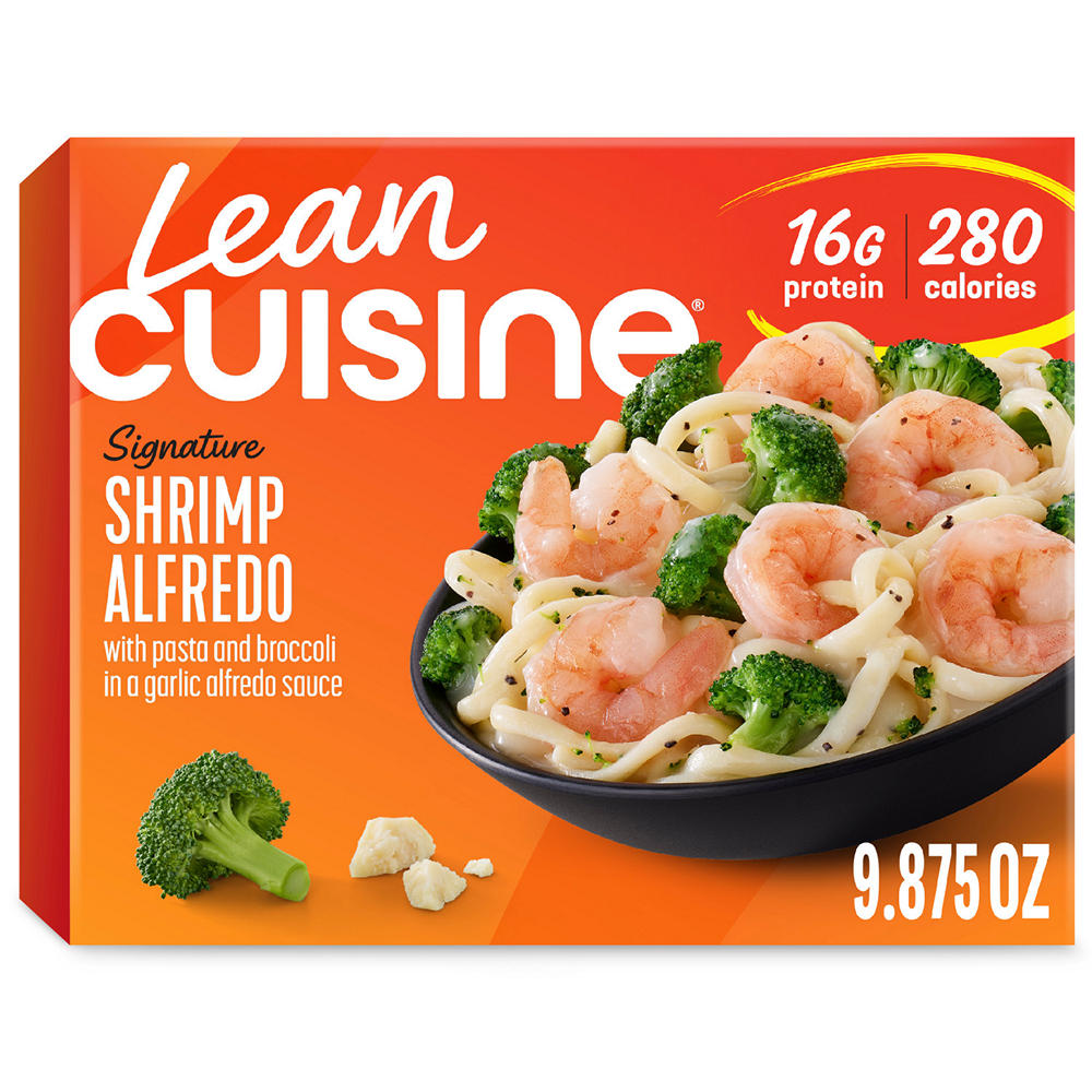 Lean Cuisine Shrimp Alfredo Frozen Meal, 9.875 oz