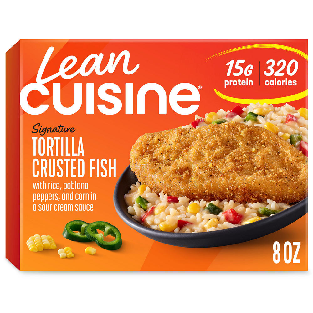 Lean Cuisine Tortilla Crusted Fish Frozen Meal, 8 oz
