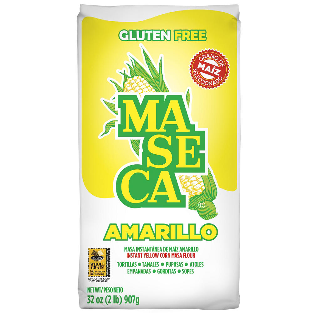 Maseca Instant Yellow Corn Masa Flour, 2 lbs