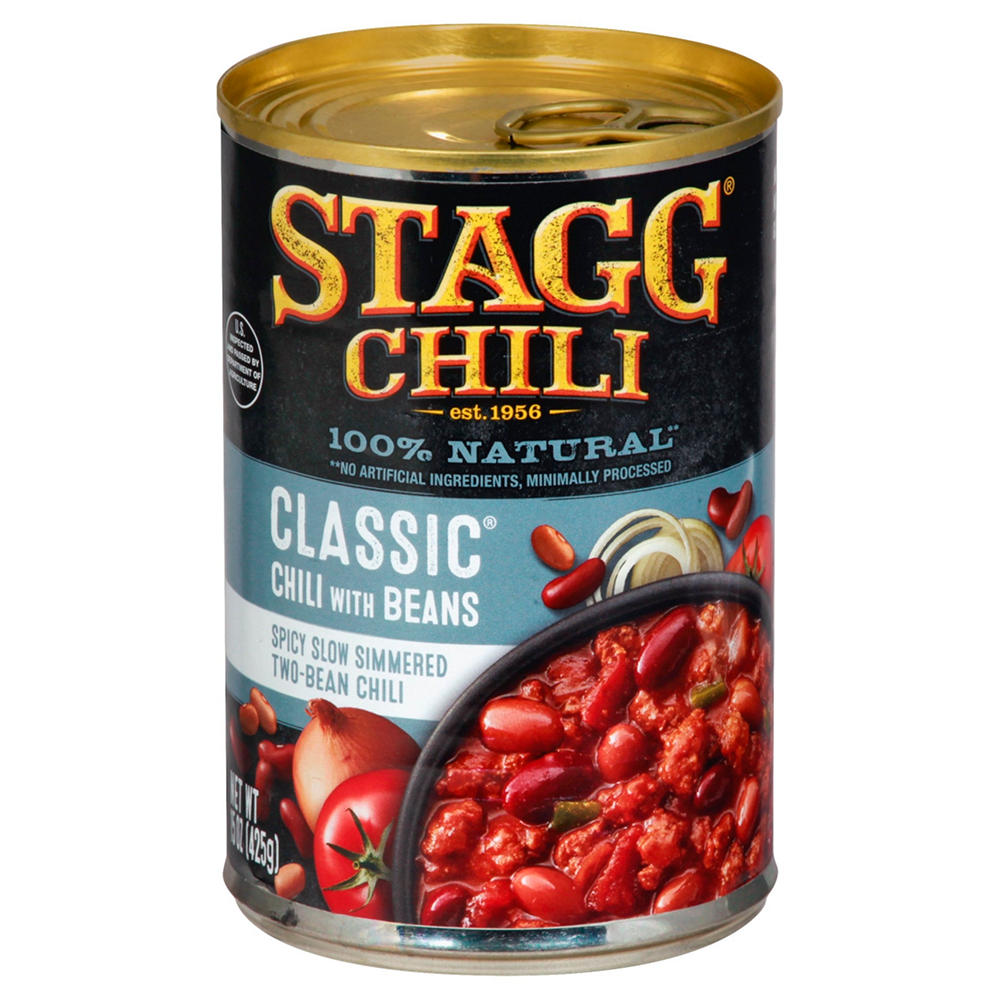 Stagg Classic Chili with Beans, 15 oz