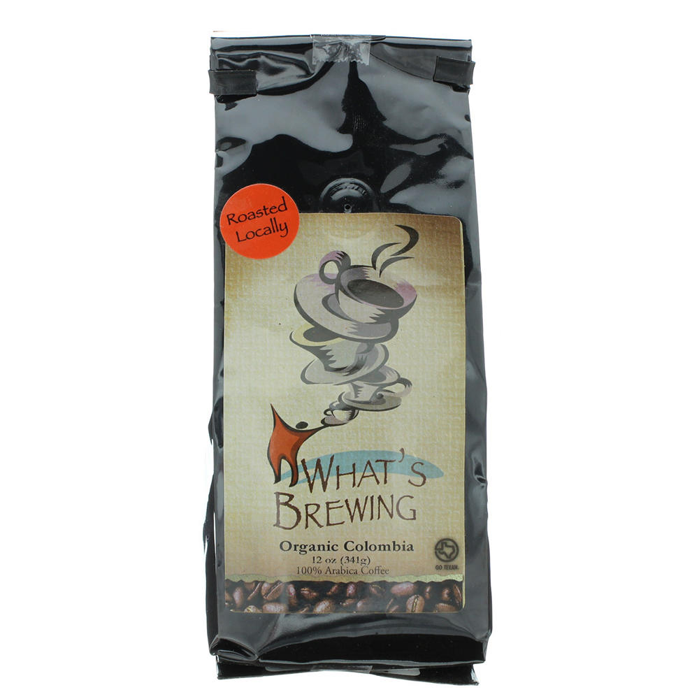 What's Brewing Organic Colombia Santa Maria Rainforest Alliance, 12 oz