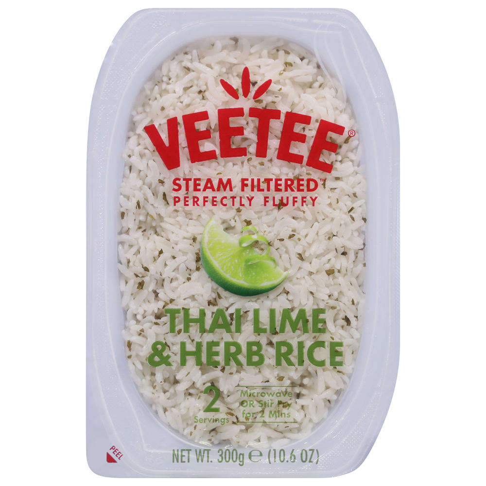Veetee Rice & Tasty Thai Lime and Herb Rice, 10.6 oz