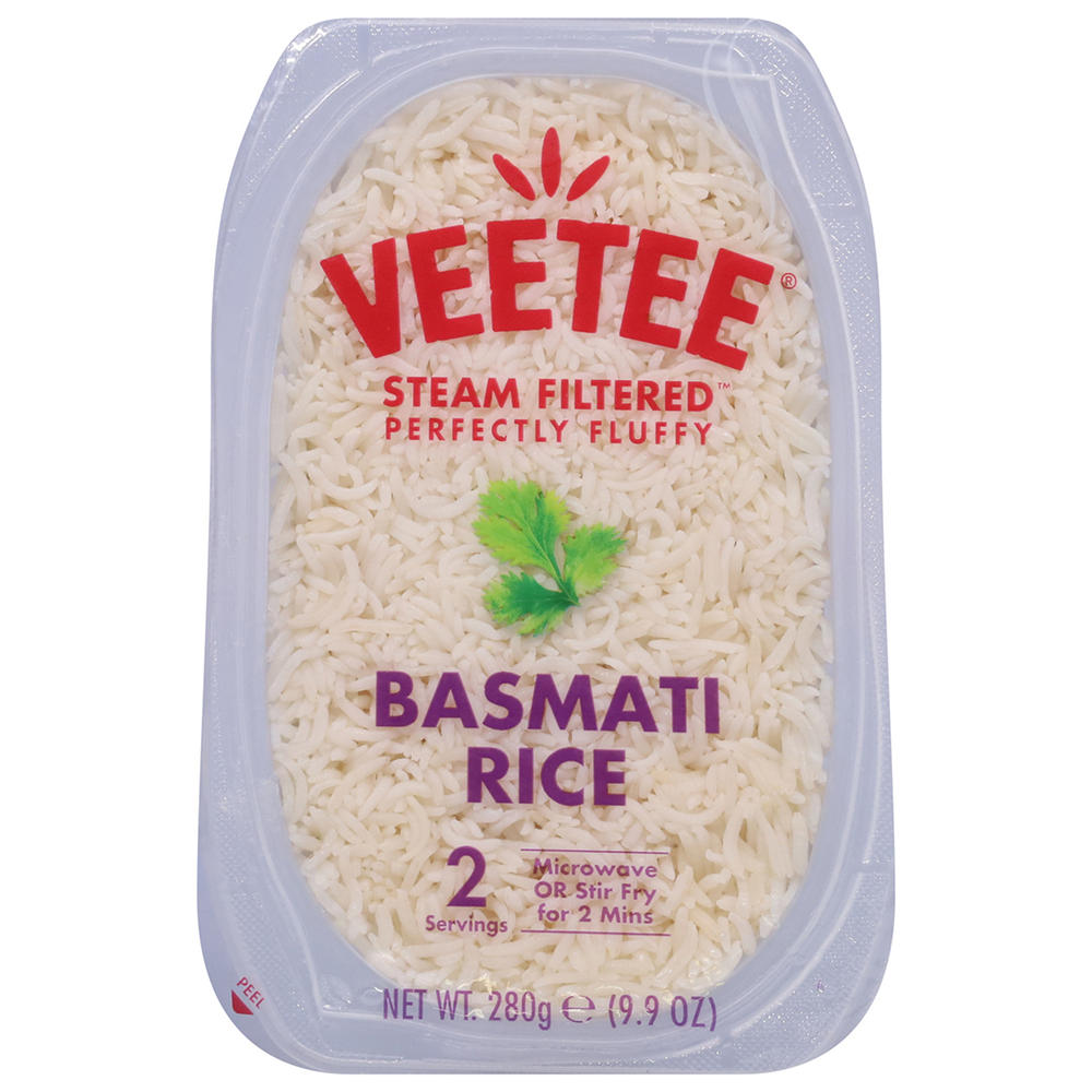 Veetee Steam Filtered Microwavable Basmati Rice, 9.9 oz