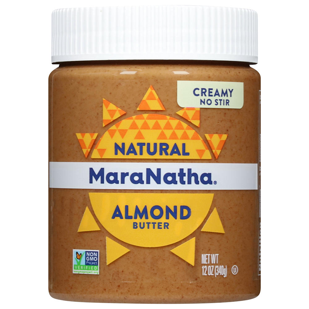 MaraNatha All Natural No Stir Creamy Almond Butter, 12 oz