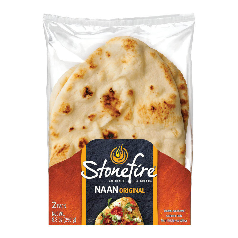 Stonefire Naan Flatbread - Original, 2 ct