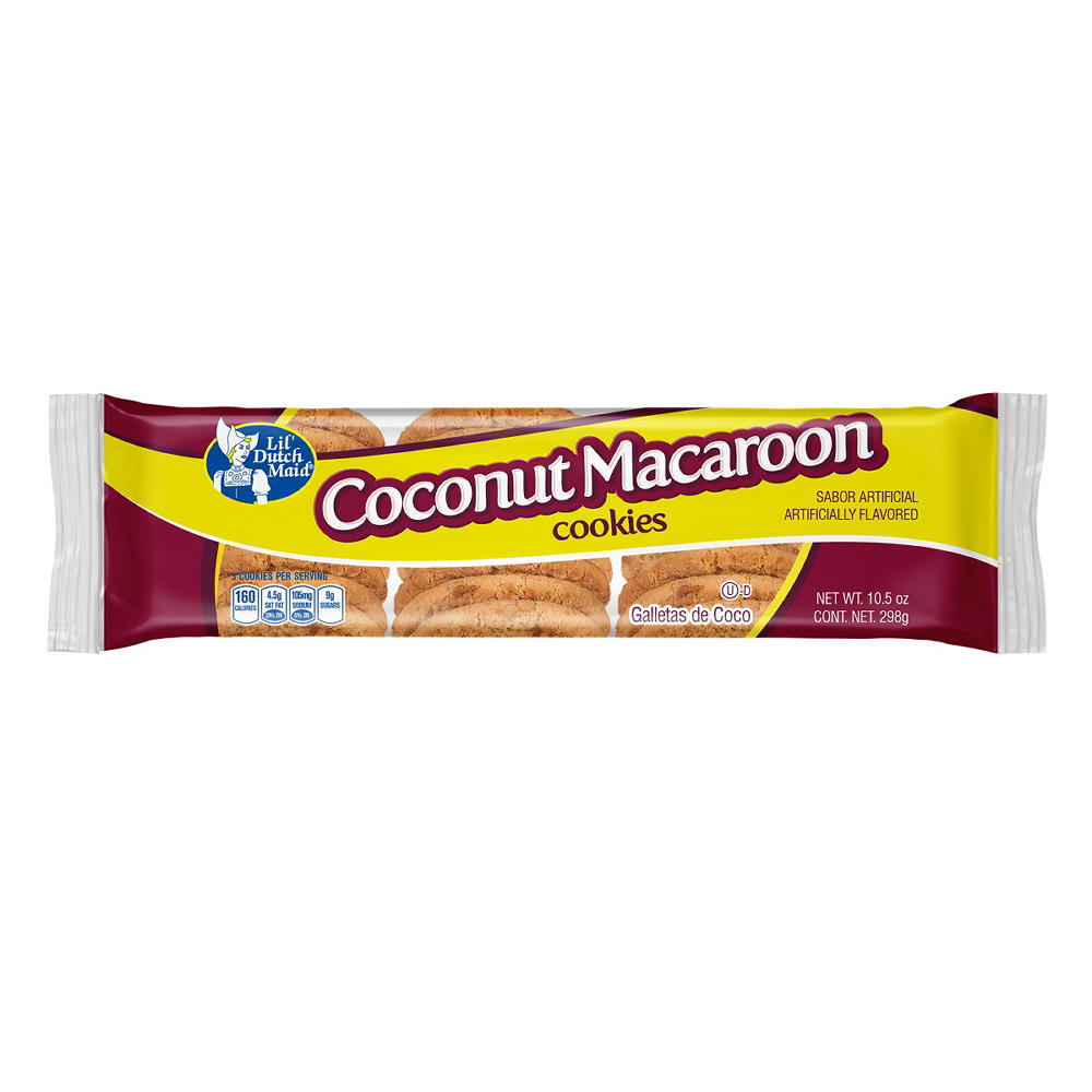 Lil' Dutch Maid Coconut Macaroon Cookies, 10.5 oz